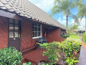 Bungalow – standard, hageutsikt | Eksteriør