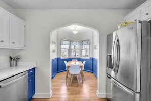 Coffee/tea maker, fridge, microwave, oven - Family Retreat | Arcade + Bunk Beds + Backyard (Omaha)