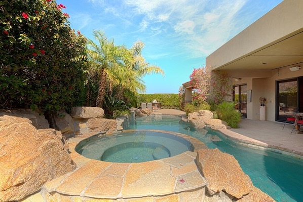 Pool - 5 BR Custom Mediterranean Estate In Andreas Hills (Palm Springs)