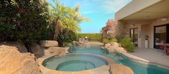 5 BR Custom Mediterranean Estate In Andreas Hills, 5 King Beds Putting Green...