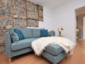 Fernseher, Kamin
