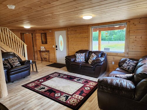 Darn Lucky Cabin at Sport Lake