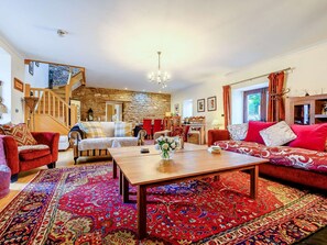 TV, fireplace - 6 Bed in St Bees (SZ558) (Rottington)