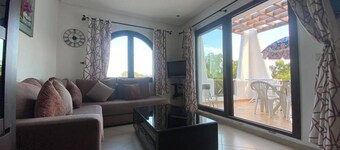 Serene 2-bedroom apartment in Cabo Negro with view of golf course