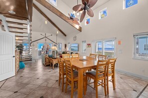 Dining - Beach View | Hot Tub | Sleeps 9 (Port Bolivar)