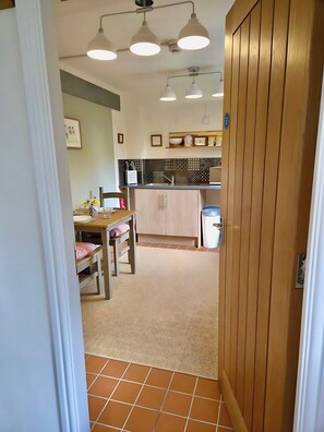 Fridge, microwave, toaster, dining tables - Countryside Garden Loft near Lymm (Warrington)