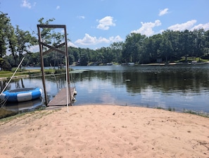 Am Strand, Strandtücher