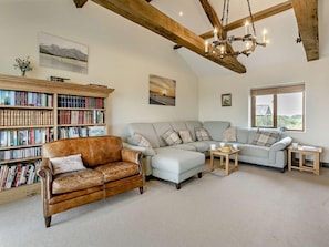 TV, fireplace - 2 Bed in Bude (oc-96290) (Poundstock)
