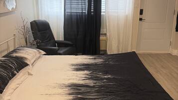 1 bedroom, WiFi, bed sheets, wheelchair access