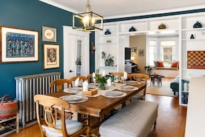 Dining - Boston Retreat, Firepit, Fireplace,  two full kitchens & Private Backyard (Boston)