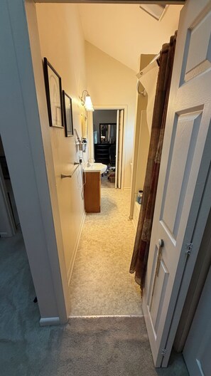 Bathroom - Serene and private Cozy 2BR Retreat, 2 Baths, Full Kitchen & Private BBQ Deck (Enola)