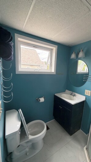 Bathroom - Serene and private Cozy 2BR Retreat, 2 Baths, Full Kitchen & Private BBQ Deck (Enola)