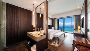 Chambre Double Sénior, balcon, vue mer