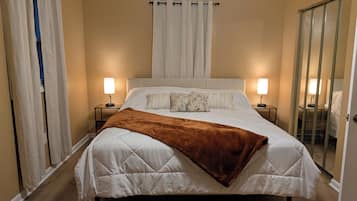 3 chambres, fer et planche à repasser, lit parapluie, Wi-Fi gratuit