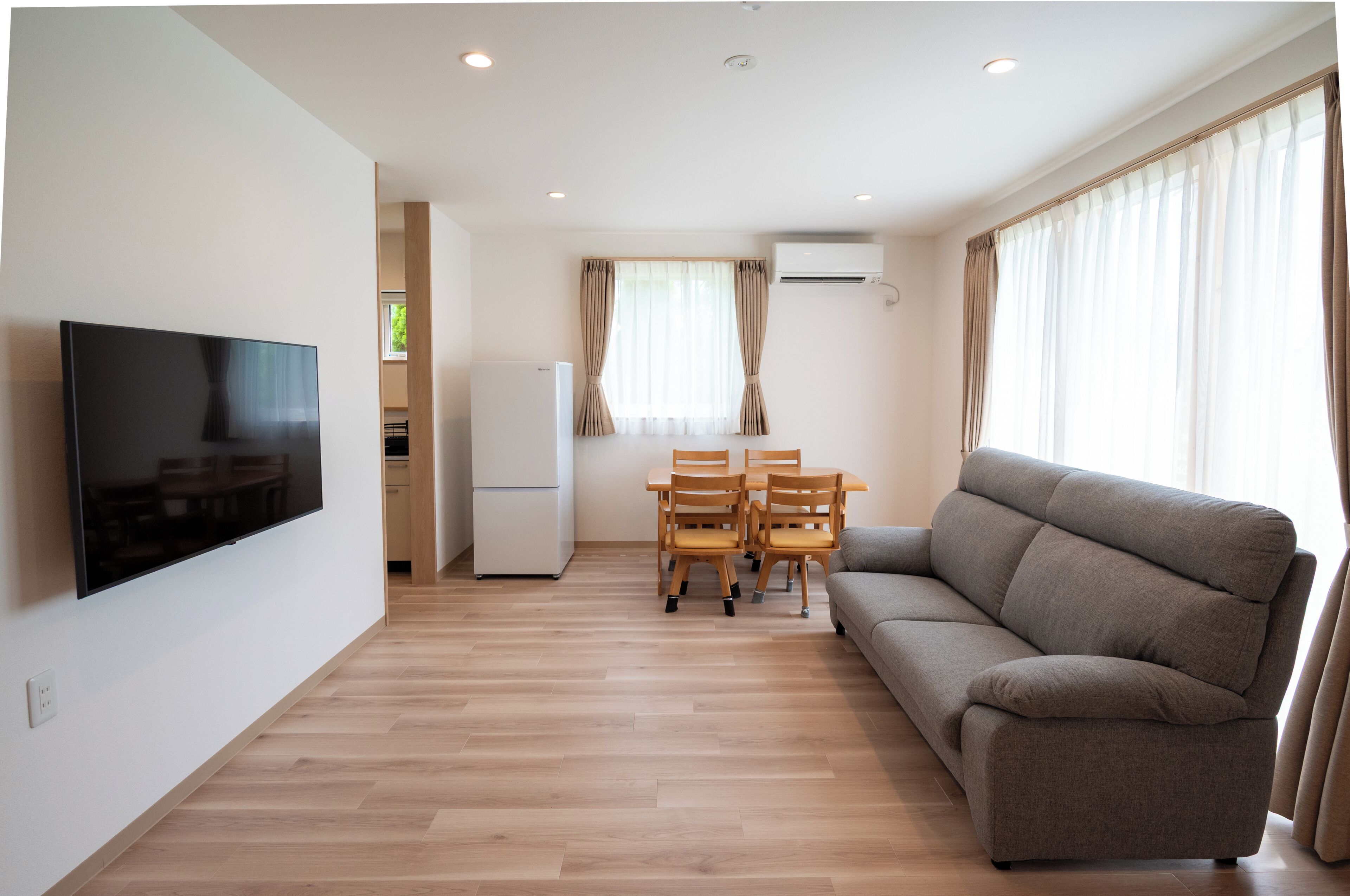 Maison, 2 chambres, vue ville | Coin séjour