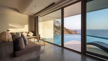 Luxury Double Room, Sea View | View from room