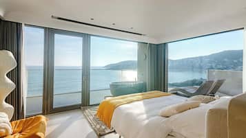 Basic Double Room, Sea View | Premium bedding, down comforters, minibar, blackout drapes