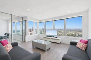 TV, stereo - level 32 Skyline Serenity in Surfers Paradise Q1 (Surfers Paradise)