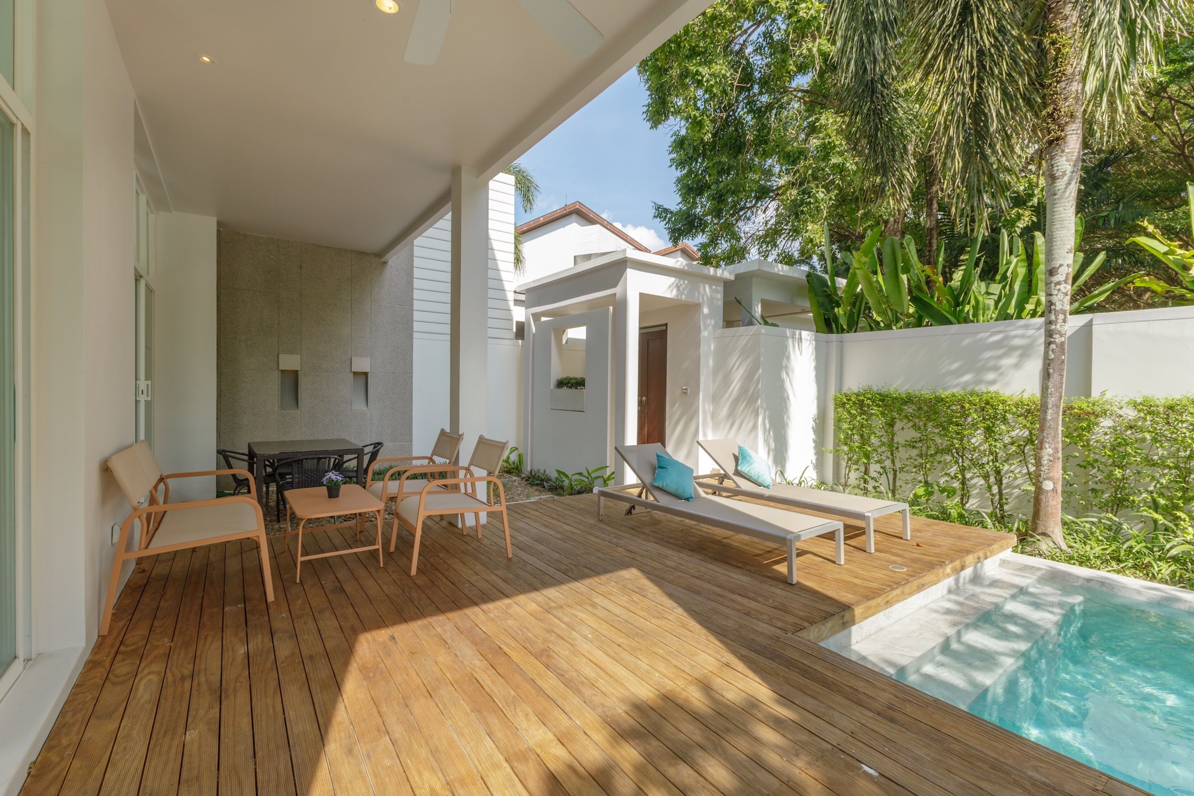 Villa, 3 Bedrooms, Private Pool, Pool View | Outdoor dining