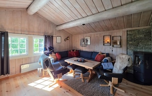 Smart TV, fireplace - Nice home in Rauland with house a mountain view (Rauland)