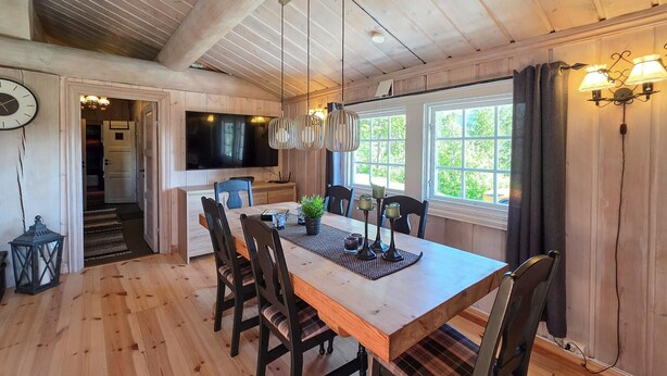 Dining - Nice home in Rauland with house a mountain view (Rauland)