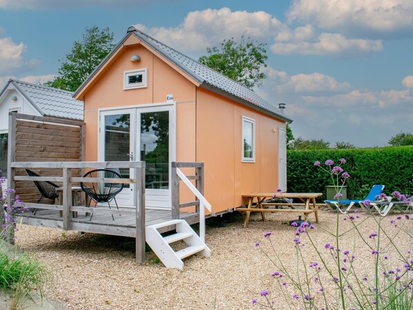 Terrace/patio - Holiday home between beach and nature (Ellemeet)