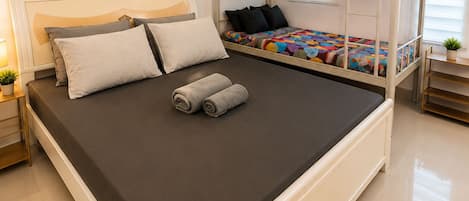 1 chambre, accès Internet, draps fournis
