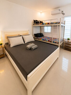 1 habitación, internet y ropa de cama 