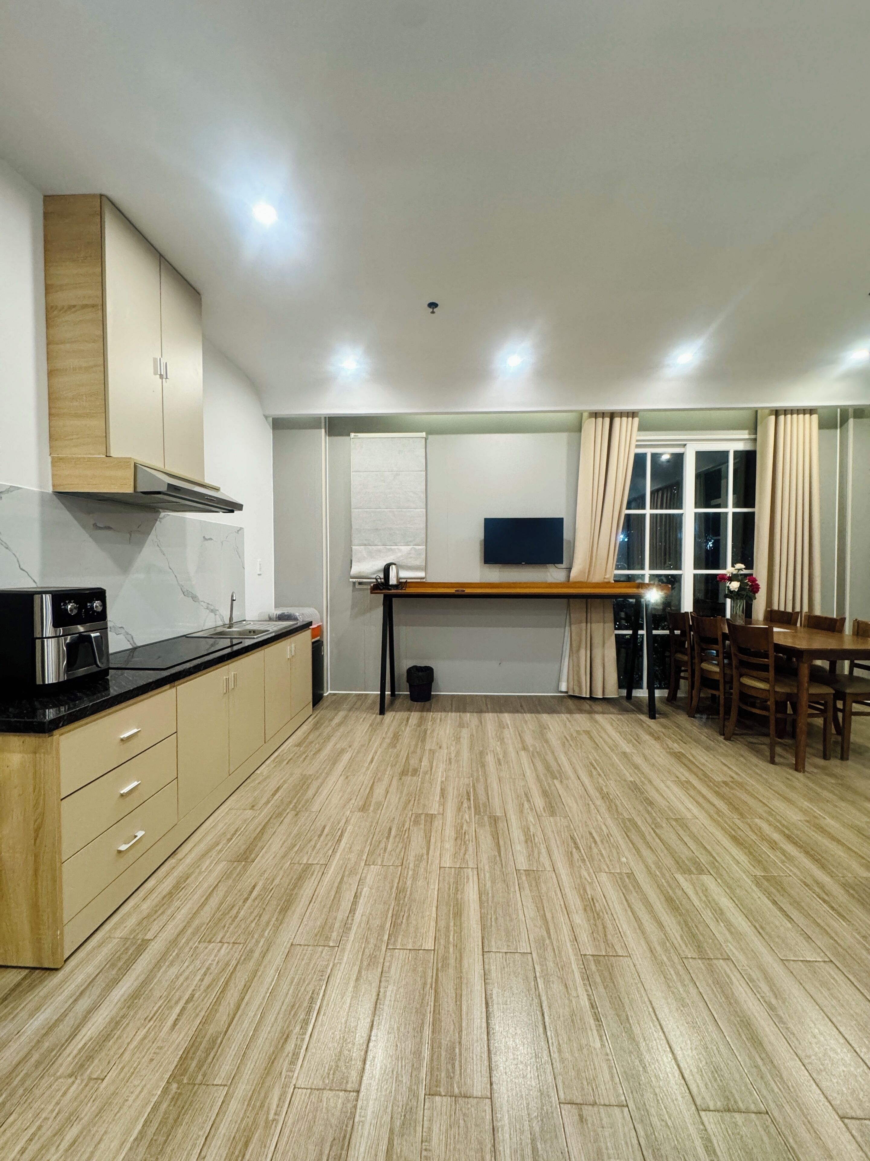 Appartement Familial, vue partielle sur l'océan | Cuisine privée