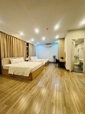 Family Apartment, Partial Ocean View | Laptop workspace, free WiFi - Blue Hotel & Spa Phu Quoc Sunset Town (Phu Quoc)