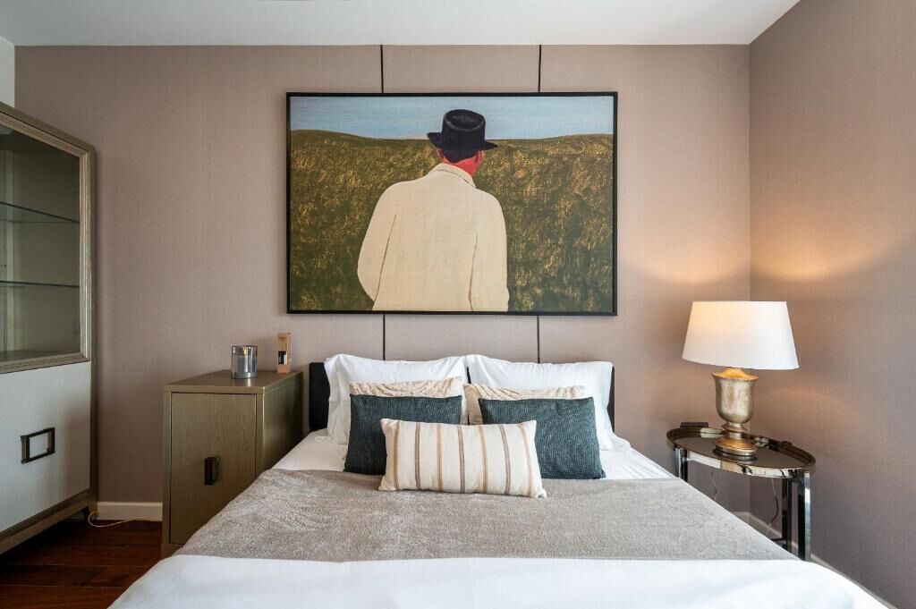 Apartament, balcó, vistes a la ciutat | Habitacions insonoritzades, planxa i posts de planxar i wifi gratuïta 
