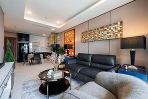 Living area - Madison modern 2br unit (Ben Nghe)