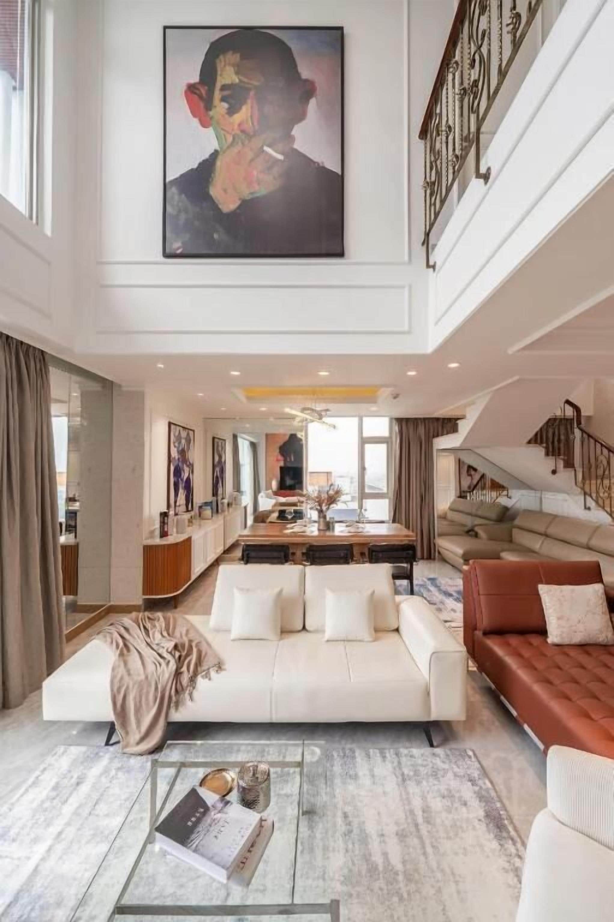 Apartment, Balcony, City View | Living area
