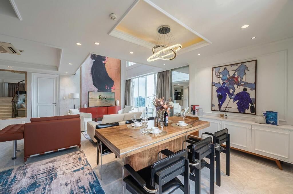 Apartment, Balcony, City View | Dining