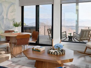 Dining - Cube | Private Mountain Retreat with Panoramic Views (Marshall)