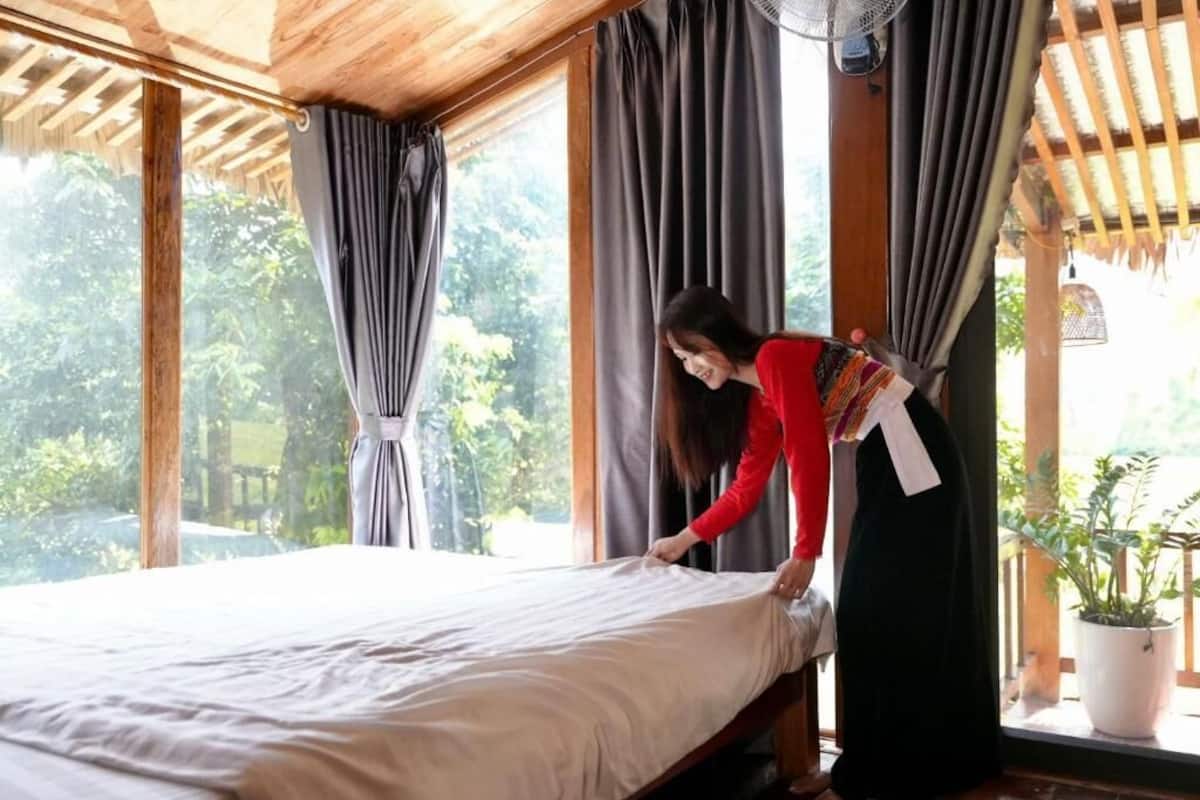 Habitación familiar doble, balcón, vistas a la montaña | Wifi gratis