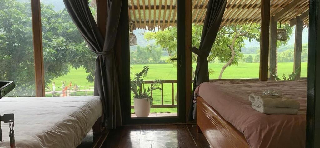 Quarto casal família, sacada, vista para a montanha | Wi-Fi de cortesia