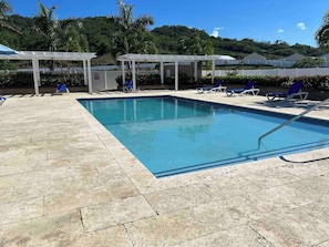 Ferienhaus, 2 Schlafzimmer, Terrasse | Pool | Außenpool