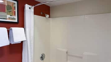 Shower, towels