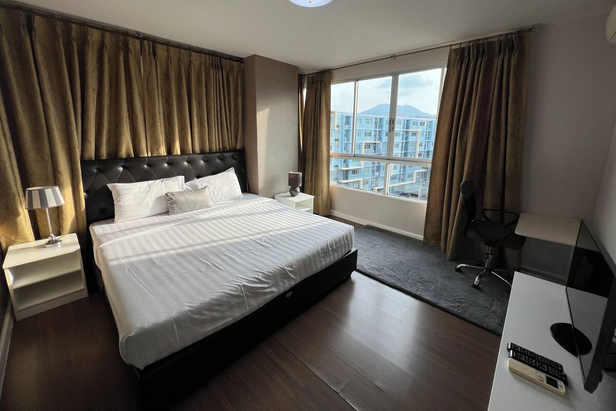 Appartement Duplex Confort, 2 chambres, coin cuisine, vue lac