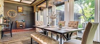 Walk to Dtwn Rockville! Prairie-Inspired Retreat