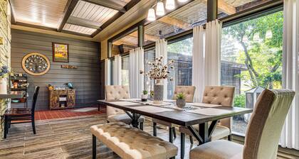 Walk to Dtwn Rockville! Prairie-Inspired Retreat