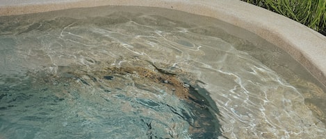 Two-Bedroom Apartment with Outdoor Jetted Tub | Outdoor spa tub