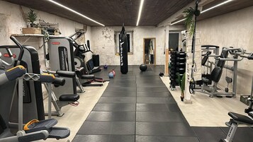 Casa, 3 habitaciones, sauna | Centro de fitness