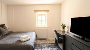 Room - Elbquartier mit Balkon & Parkplatz in Pirna (Pirna)
