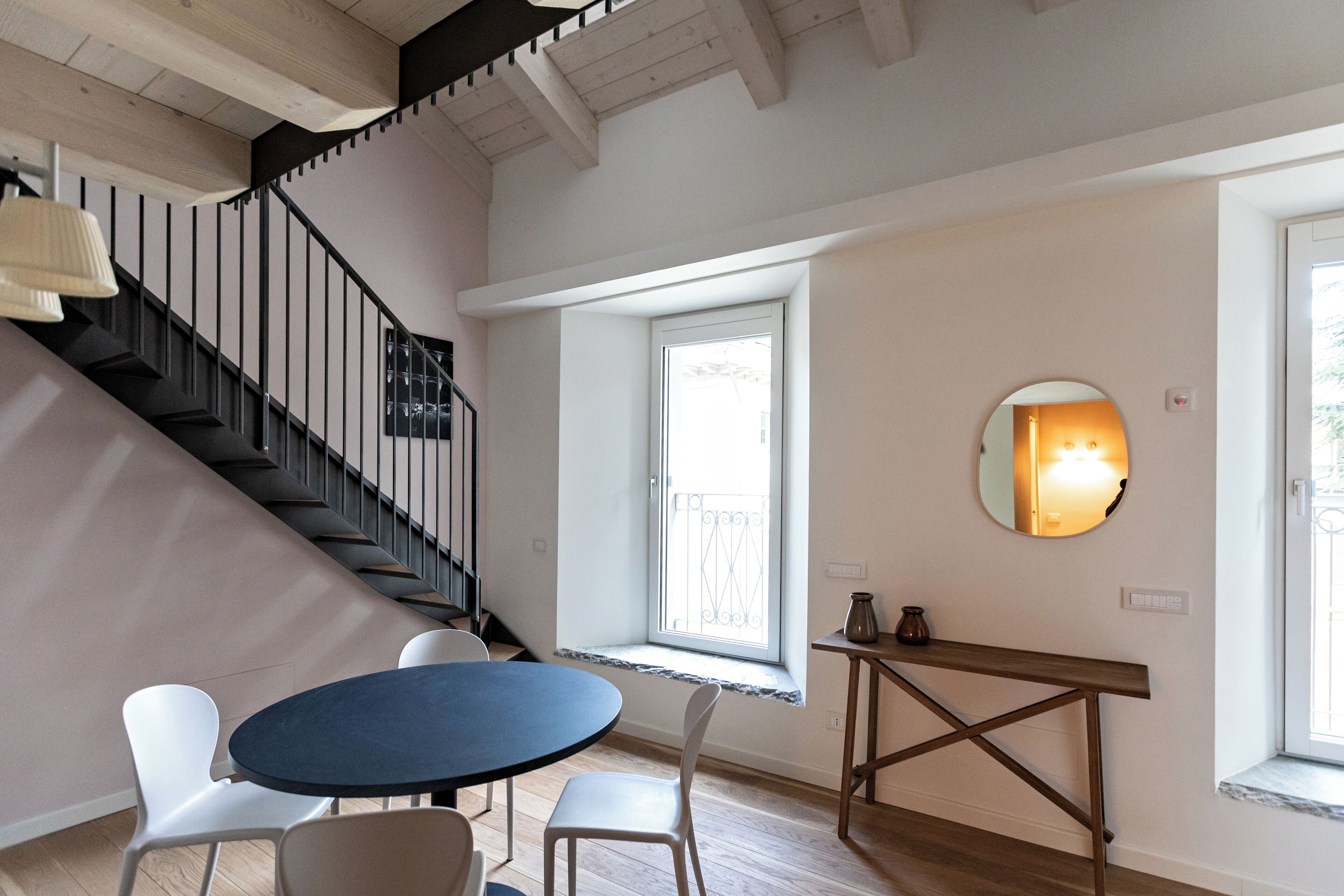 Junior-Vierbettzimmer, Stadtblick | Speisen