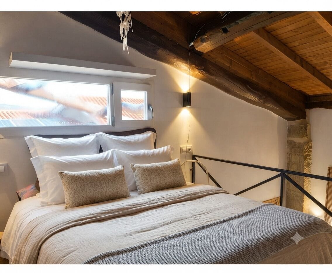 1 dormitorio, Internet, ropa de cama