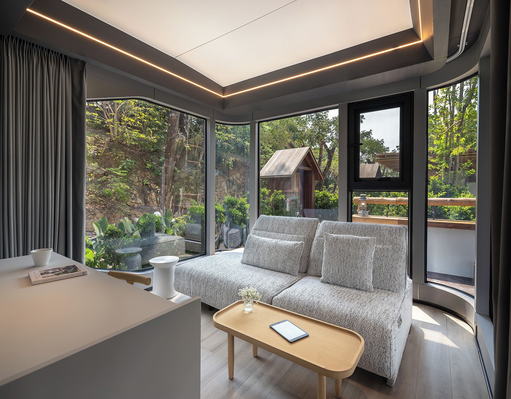 Cocoon Pool Villa | Wohnbereich