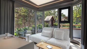 Cocoon Pool Villa | Wohnbereich