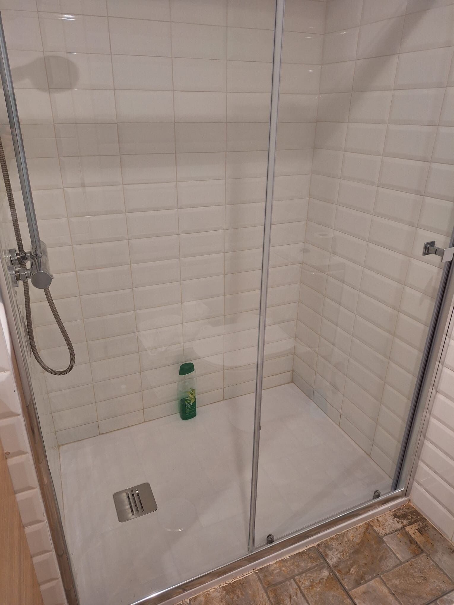 Towels, soap, toilet paper